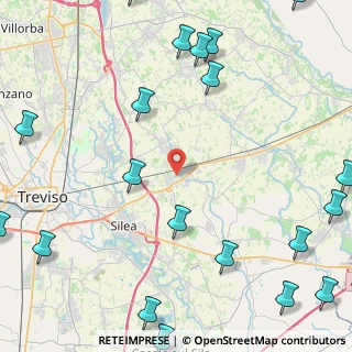 Mappa Via Claudia Augusta, 31048 San Biagio di Callalta TV, Italia (6.8035)