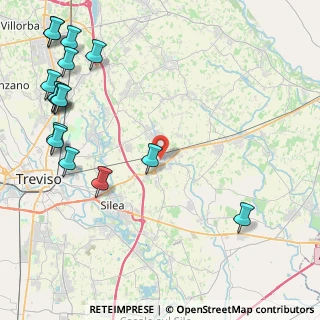 Mappa Via Claudia Augusta, 31048 San Biagio di Callalta TV, Italia (6.00938)