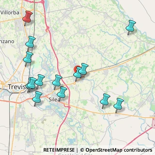 Mappa Via Claudia Augusta, 31048 San Biagio di Callalta TV, Italia (4.74643)