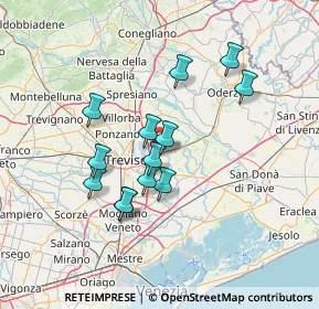 Mappa Via Claudia Augusta, 31048 San Biagio di Callalta TV, Italia (11.71385)