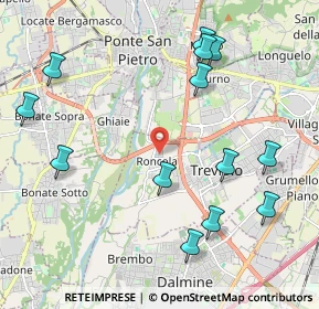 Mappa Via Tagliamento, 24048 Roncola BG, Italia (2.39846)