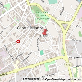 Mappa Via Dante Cesana,  31, 20048 Carate Brianza, Monza e Brianza (Lombardia)