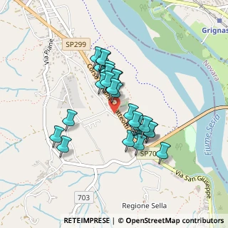 Mappa Via Dottor Secondino Mazzone, 13037 Serravalle Sesia VC, Italia (0.35)