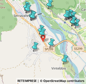 Mappa Via Dottor Secondino Mazzone, 13037 Serravalle Sesia VC, Italia (1.2105)