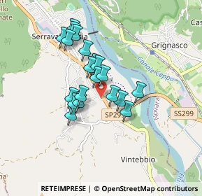 Mappa Via Dottor Secondino Mazzone, 13037 Serravalle Sesia VC, Italia (0.679)