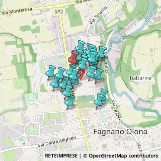 Mappa Via I Maggio, 21054 Fagnano Olona VA, Italia (0.25667)