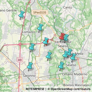 Mappa Via Prealpi, 20824 Lazzate MB, Italia (3.9675)