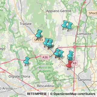 Mappa Via S. Alessandro, 22076 Mozzate CO, Italia (2.89857)