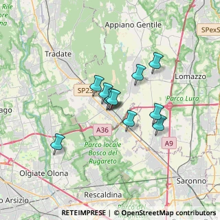 Mappa Via S. Alessandro, 22076 Mozzate CO, Italia (2.29091)