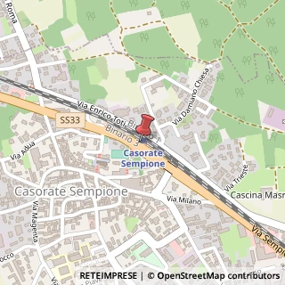 Mappa 21011 Casorate Sempione VA, Italia, 21011 Casorate Sempione, Varese (Lombardia)