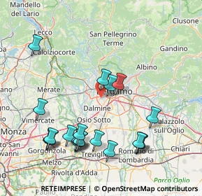 Mappa 24048 Bergamo BG, Italia (17.3045)