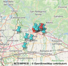 Mappa 24048 Bergamo BG, Italia (7.59182)
