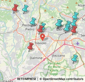 Mappa 24048 Bergamo BG, Italia (4.54643)
