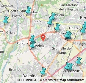 Mappa 24048 Bergamo BG, Italia (2.77294)