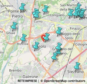 Mappa 24048 Bergamo BG, Italia (2.54368)