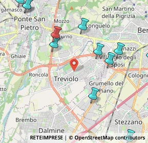 Mappa 24048 Bergamo BG, Italia (2.8)