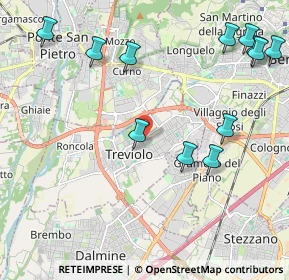 Mappa 24048 Bergamo BG, Italia (2.585)
