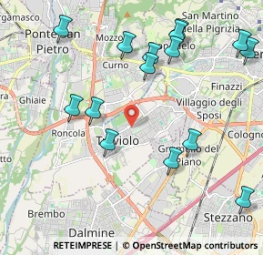 Mappa 24048 Bergamo BG, Italia (2.34533)
