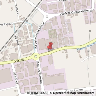 Mappa Via Sile, 37, 31033 Castelfranco Veneto, Treviso (Veneto)