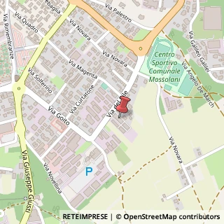 Mappa Via del Rile, 21, 21019 Somma Lombardo, Varese (Lombardia)