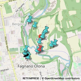 Mappa Via Balzarine, 21054 Fagnano Olona VA, Italia (0.44286)