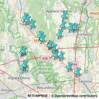 Mappa Via Dante Alighieri, 22076 Mozzate CO, Italia (4.0765)