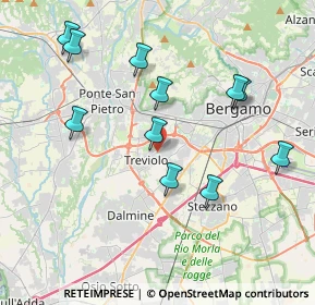 Mappa Via dei Platani, 24048 Treviolo BG, Italia (3.96)