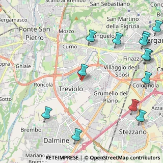 Mappa Via delle Quercie, 24048 Treviolo BG, Italia (3.03538)