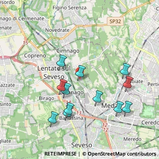 Mappa Via Gian Battista Vico, 20823 Seveso MB, Italia (2.0125)