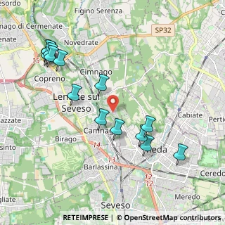 Mappa Via Gian Battista Vico, 20823 Seveso MB, Italia (2.28267)