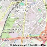 Map Bergamo