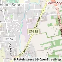 Map Bonate Sopra
