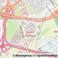 Mapa Bergamo