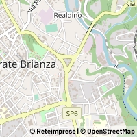 Hartă Carate Brianza