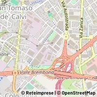 Map Bergamo