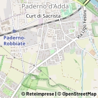 地图 Paderno d'Adda