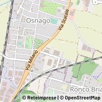 Kaart Osnago
