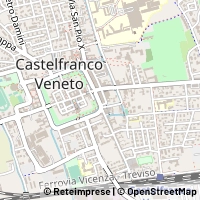 Mapa Castelfranco Veneto