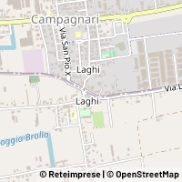 Map Tezze sul Brenta