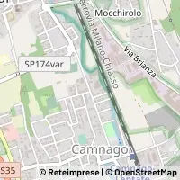 Map Lentate sul Seveso