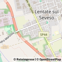 지도 Lentate sul Seveso