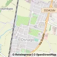 Mapa Osnago