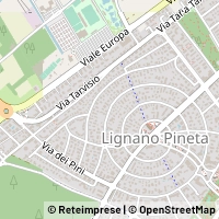 Mapa Lignano Sabbiadoro