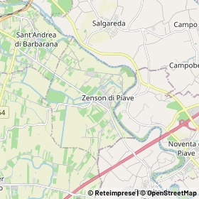 Mappa Zenson di Piave