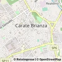 Kort Carate Brianza