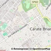 지도 Carate Brianza