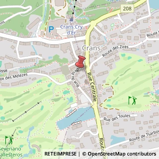 Mappa Rue du Prado, 7, 3963 Milano, Milano (Lombardia)