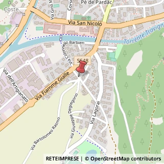 Mappa Via Portela, 13, 38037 Predazzo, Trento (Trentino-Alto Adige)