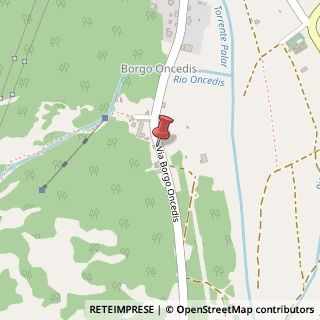 Mappa Via Borgo Oncedis, 3, 33010 Trasaghis, Udine (Friuli-Venezia Giulia)
