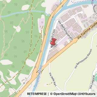 Mappa Via Paolo Oss Mazzurana, 16, 38037 Predazzo, Trento (Trentino-Alto Adige)